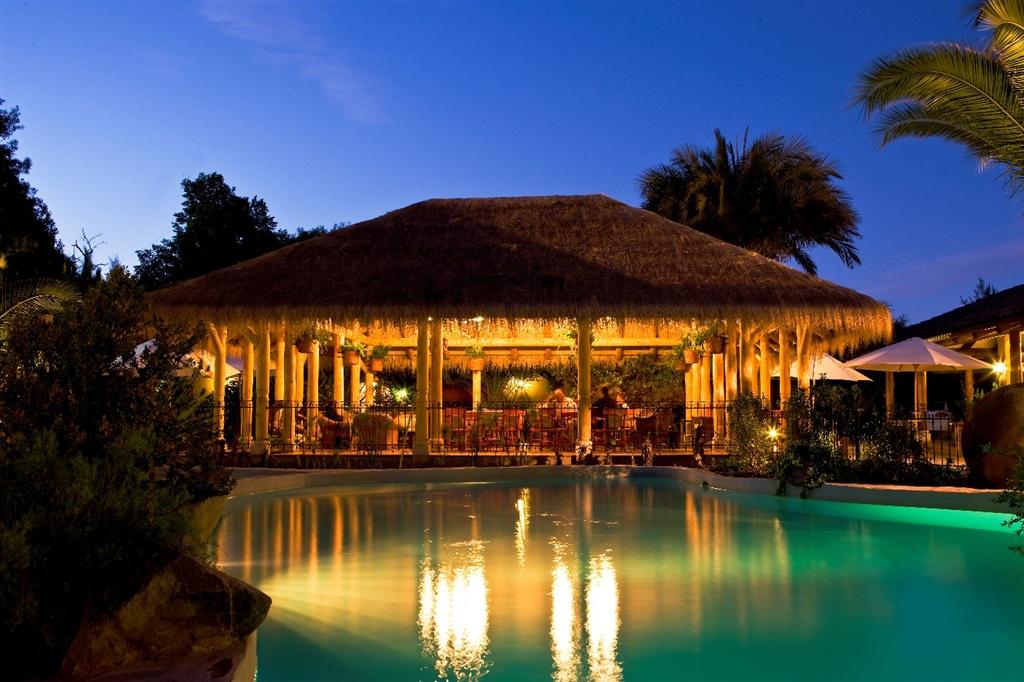 圣克鲁斯广场酒店 圣克鲁兹 外观 照片 The restaurant at the resort